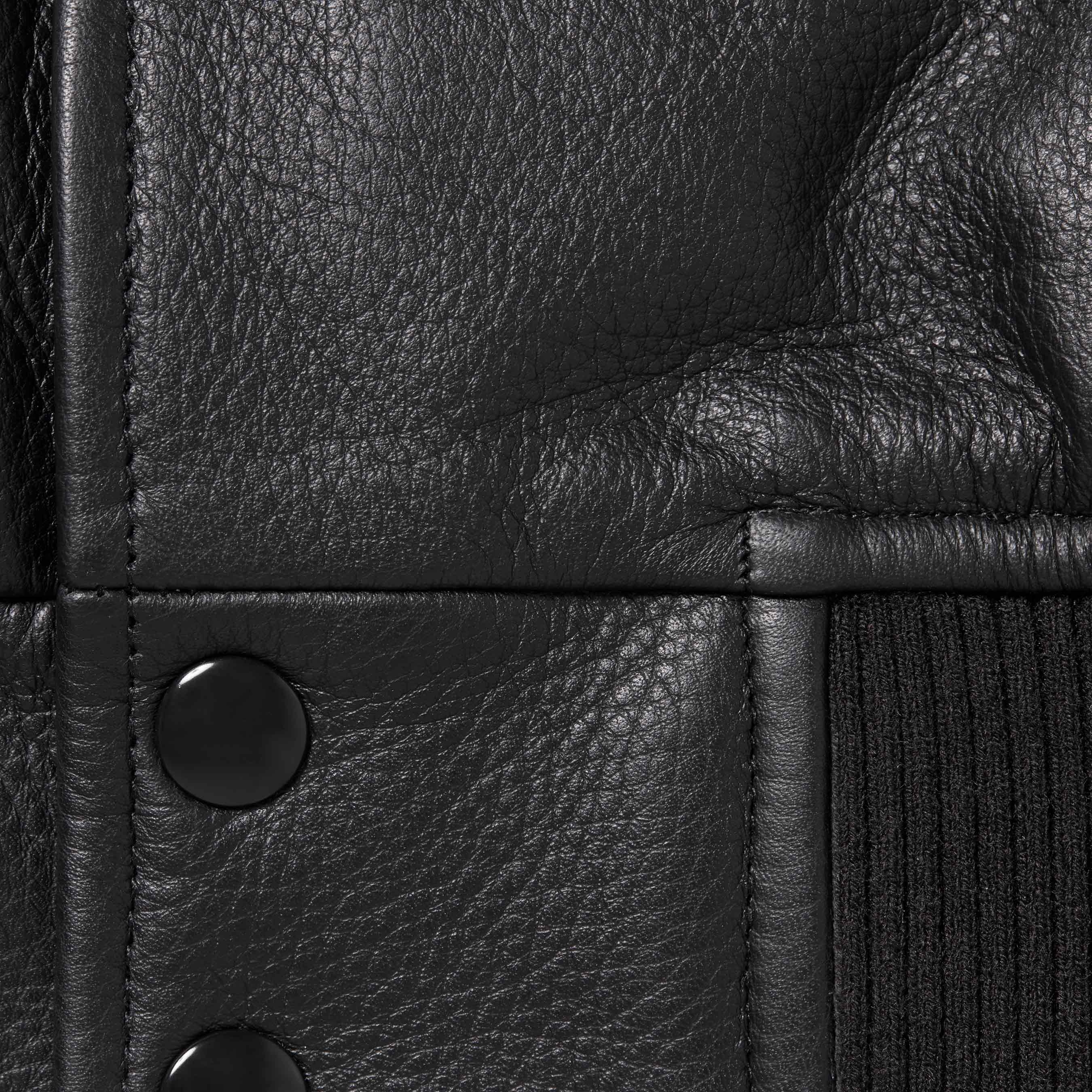 GORE-TEX Infinium WINDSTOPPER® Leather Varsity Jacket view 14